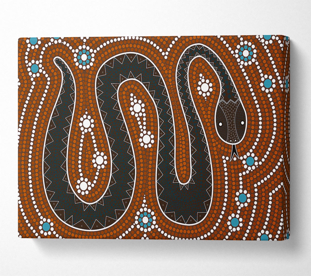 Aboriginal Pattern 6 Canvas Art