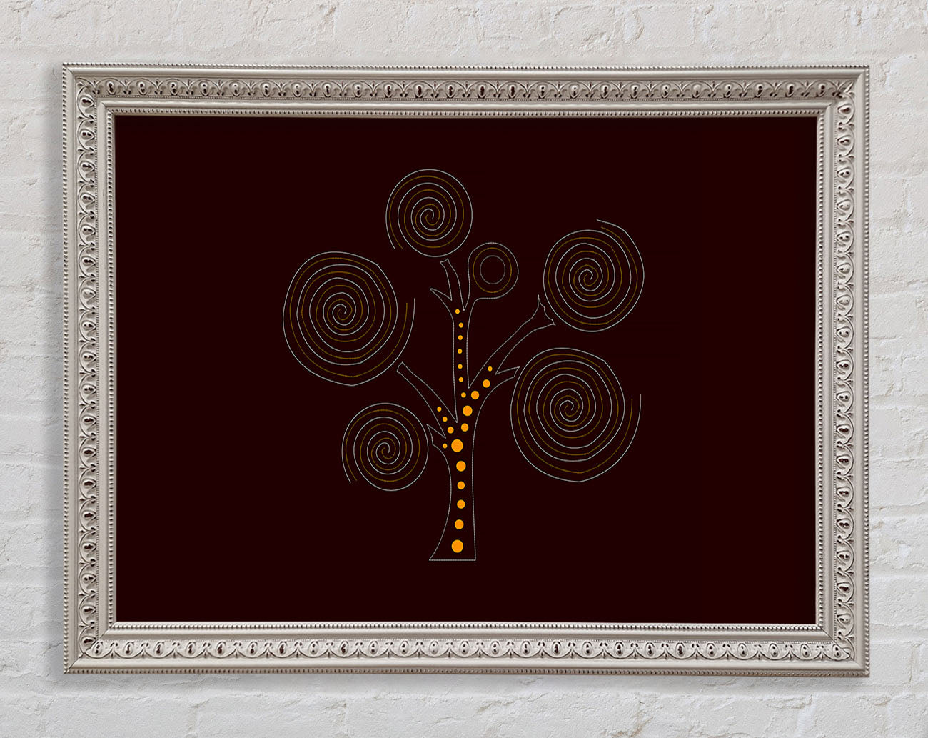 Aboriginal Tree 3 Framed Print