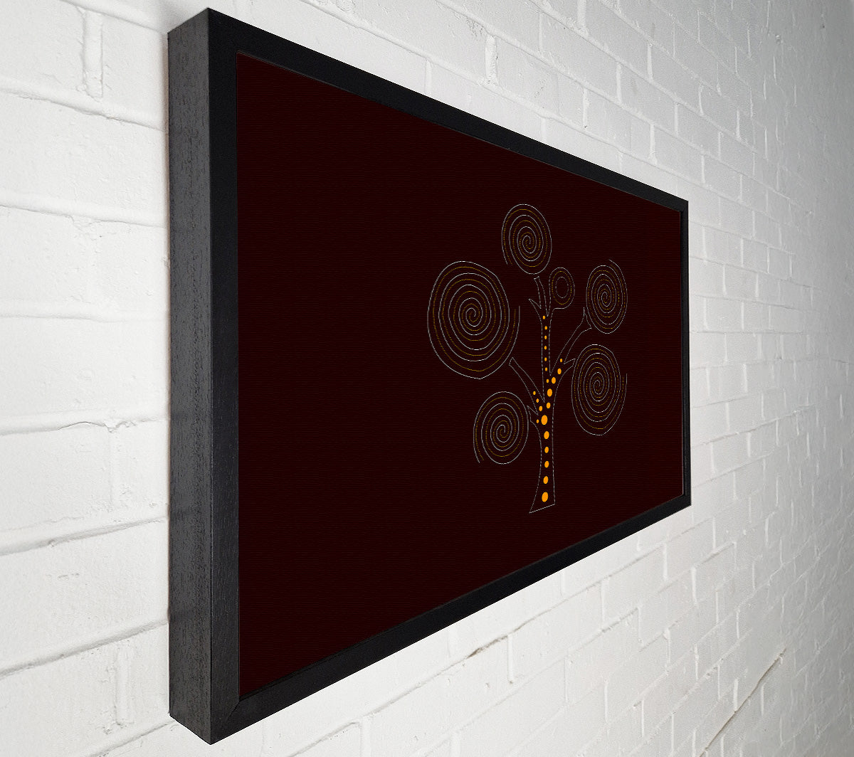 Aboriginal Tree 3 Canvas Wall Art