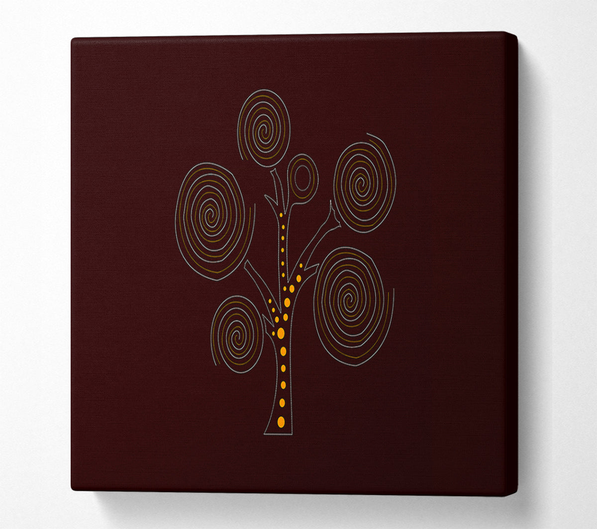 Aboriginal Tree 3 Canvas Wall Art