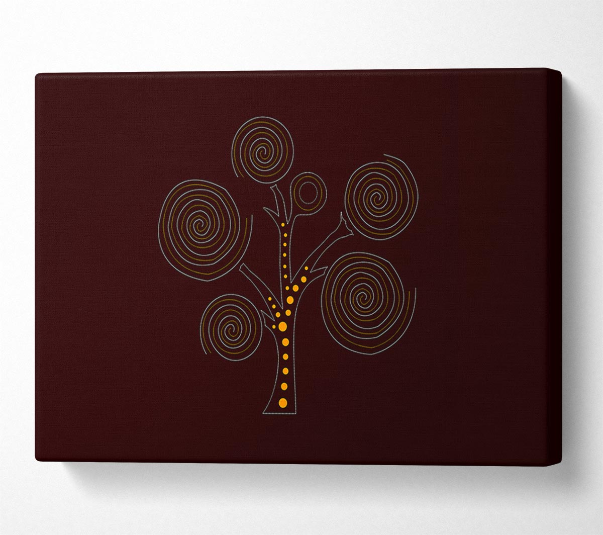 Aboriginal Tree 3 Canvas Wall Art
