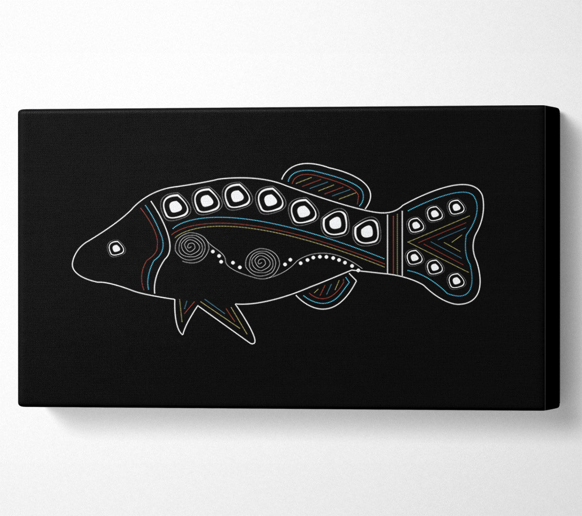 Aboriginal Fish 2 Canvas Print