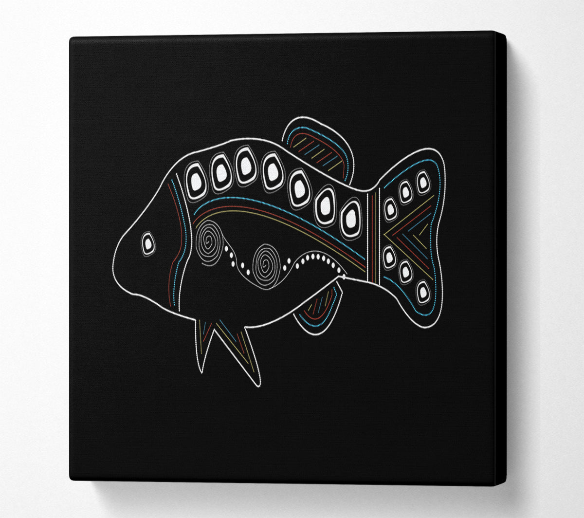 Aboriginal Fish 2 Canvas Print