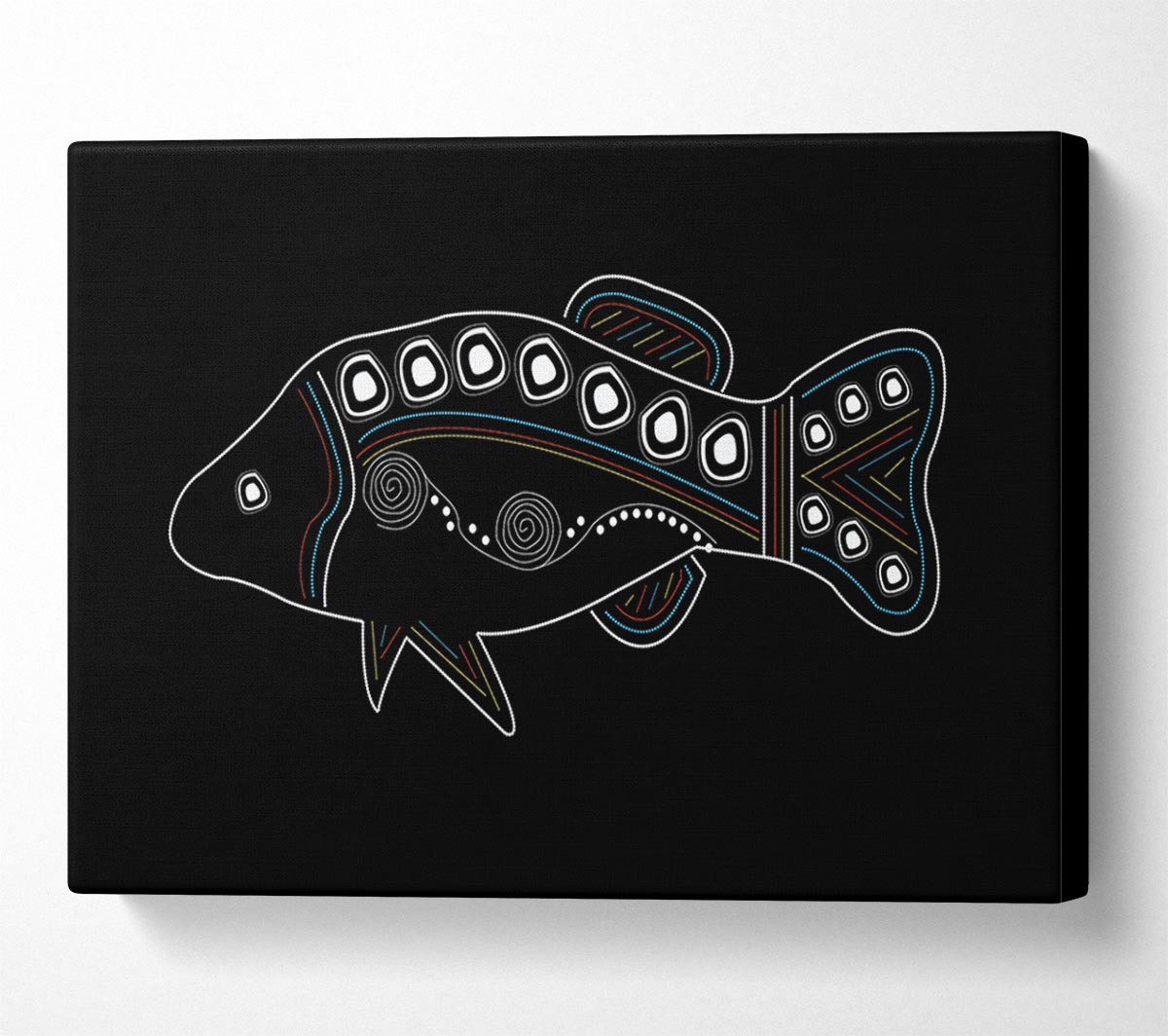 Aboriginal Fish 2 Canvas Print