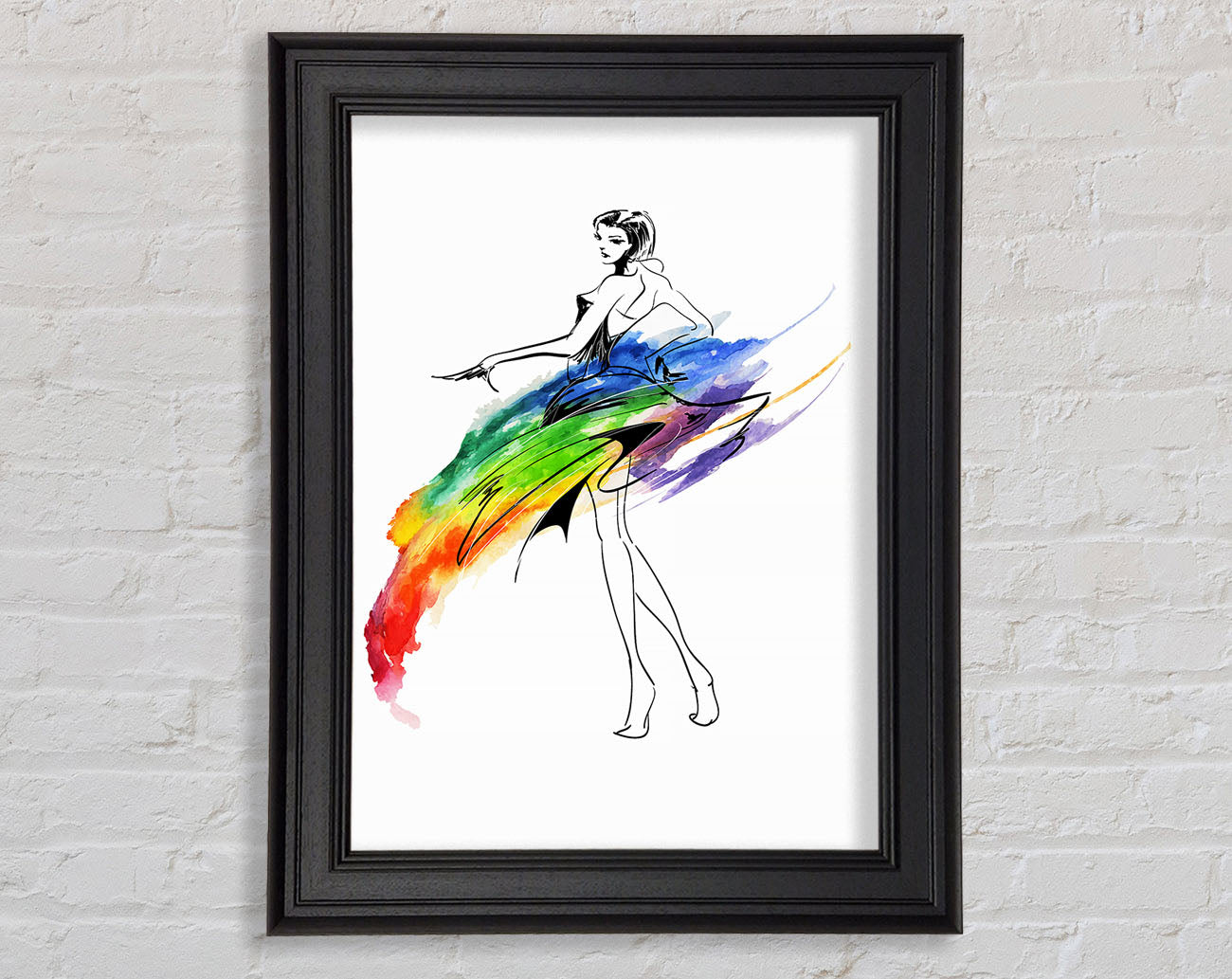 Designer Colour 1 Framed Print