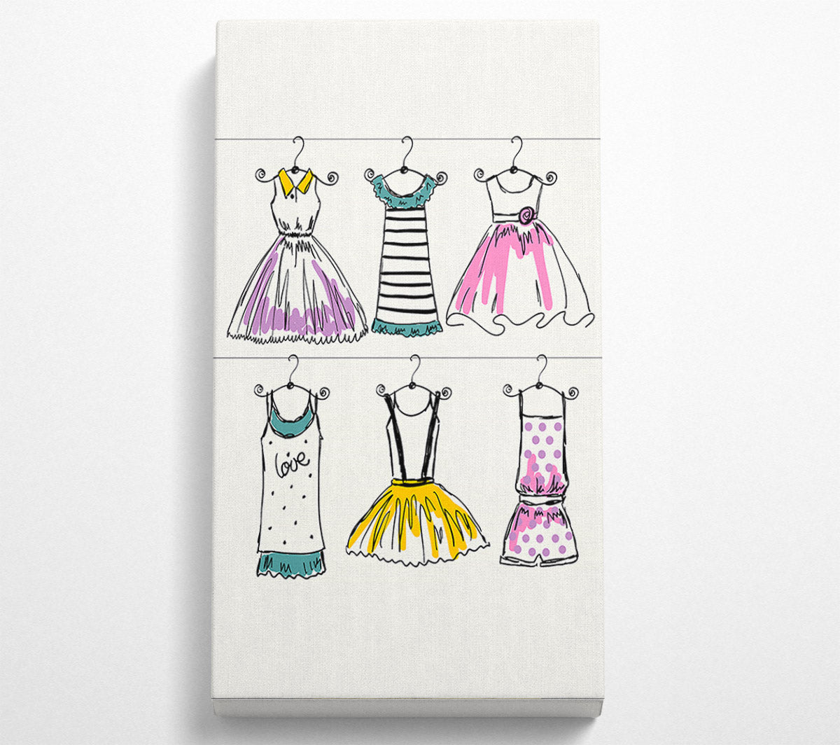 What Too Wear Canvas Wall Art