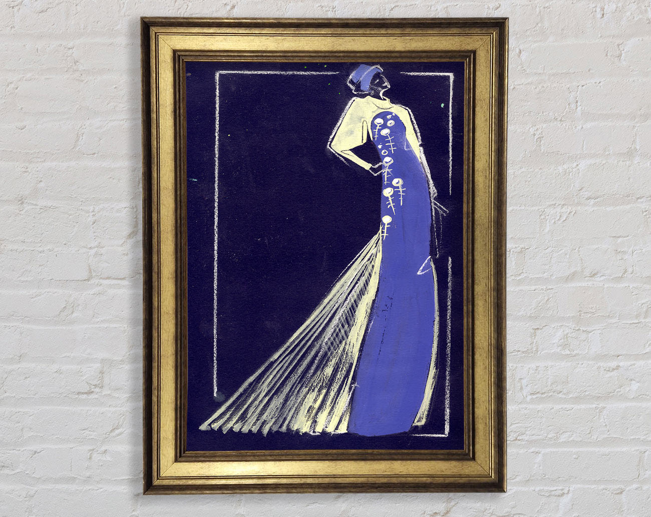 Gown Envy Framed Print