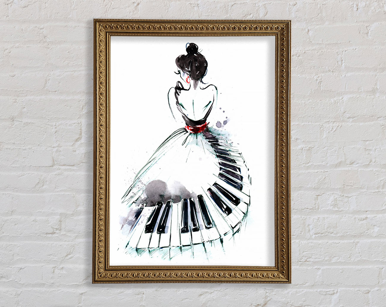 Musical Taste Framed Print