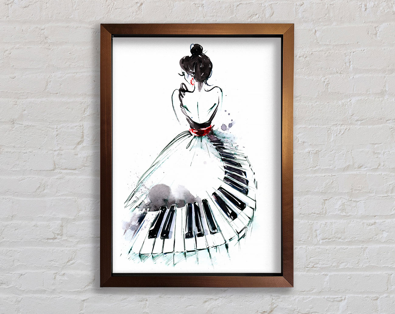 Musical Taste Framed Print