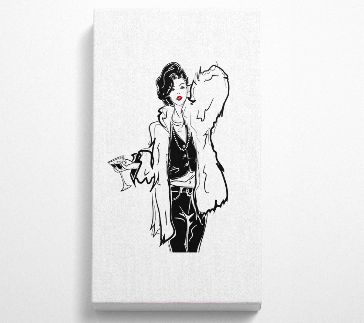 A Drink Or Two Canvas Art