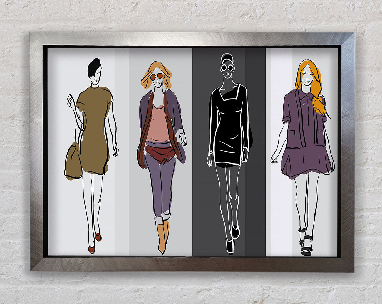 Catwalk Trends Framed Print
