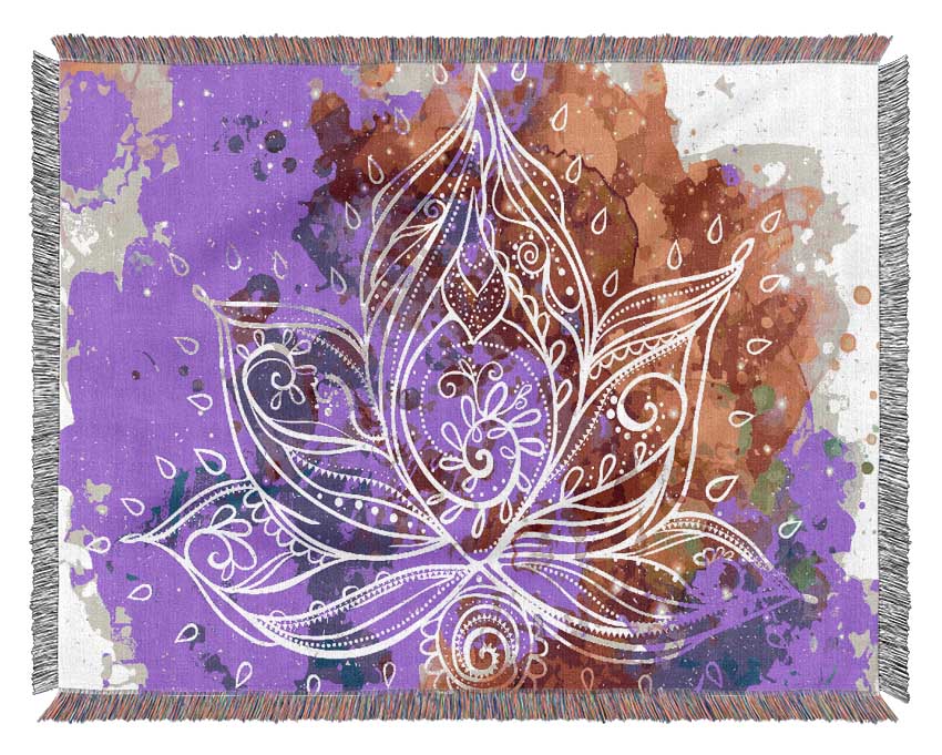 Abstract Lotus Leaves