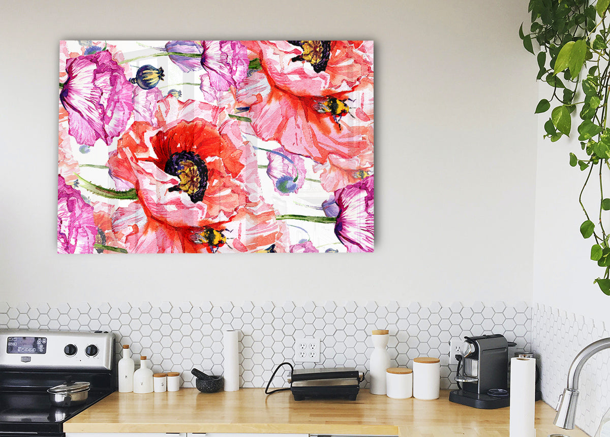 Carnation Poppy Garden