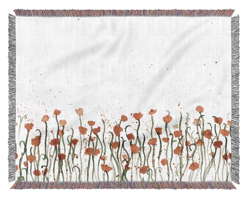 Red Poppy Garden Splash