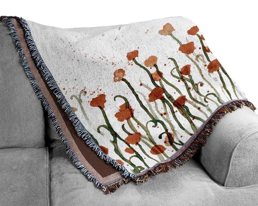 Red Poppy Garden Splash