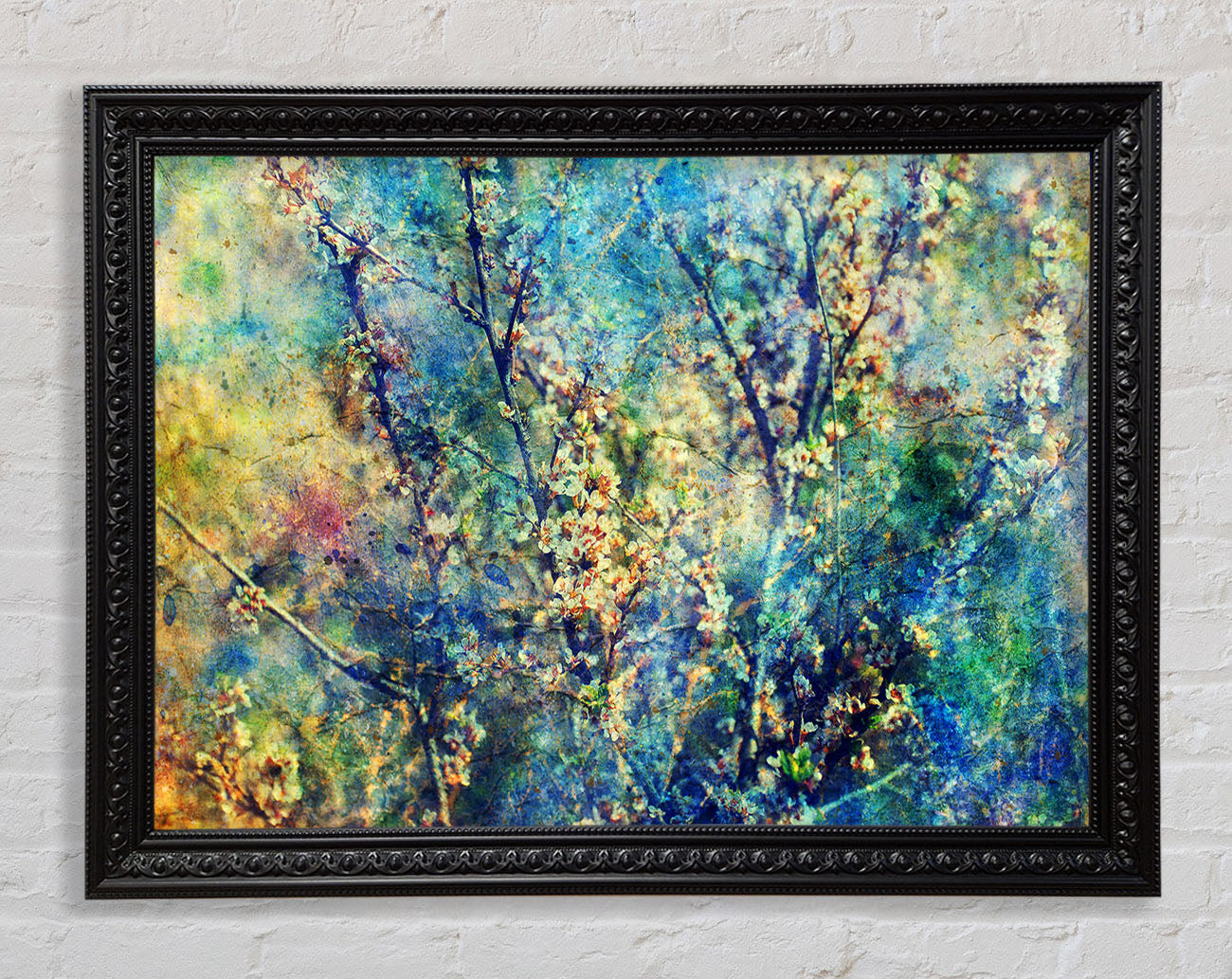 Cherry Tree Illusion Framed Print