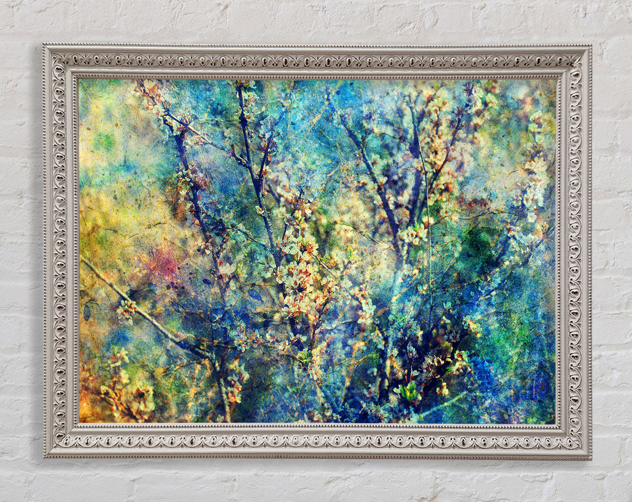 Cherry Tree Illusion Framed Print