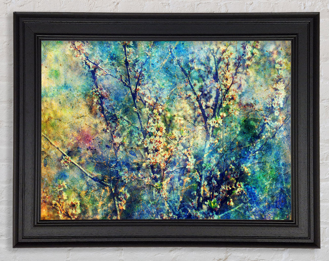 Cherry Tree Illusion Framed Print