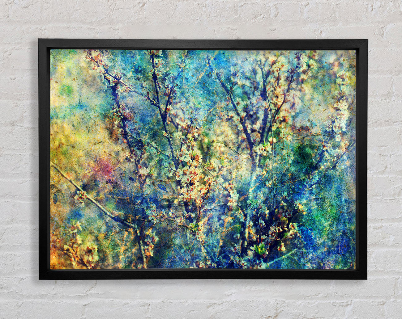 Cherry Tree Illusion Framed Print