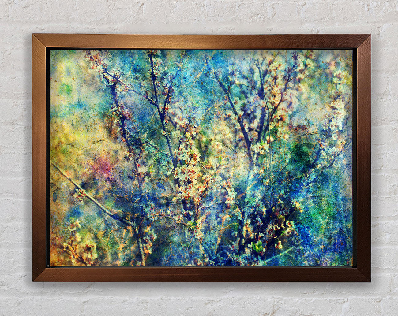 Cherry Tree Illusion Framed Print