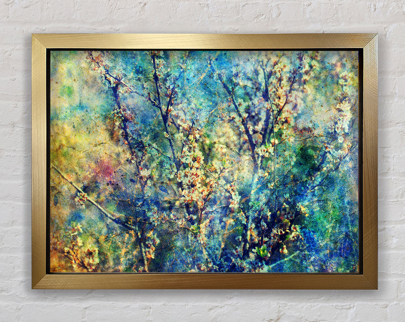 Cherry Tree Illusion Framed Print