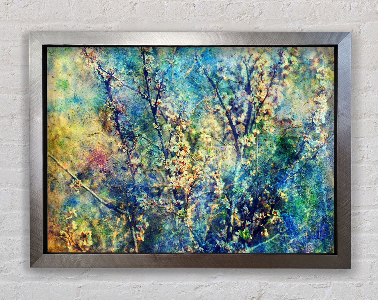 Cherry Tree Illusion Framed Print