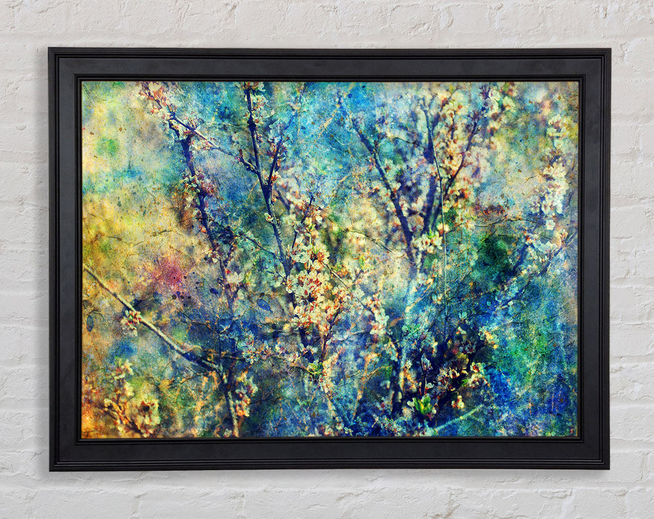 Cherry Tree Illusion Framed Print