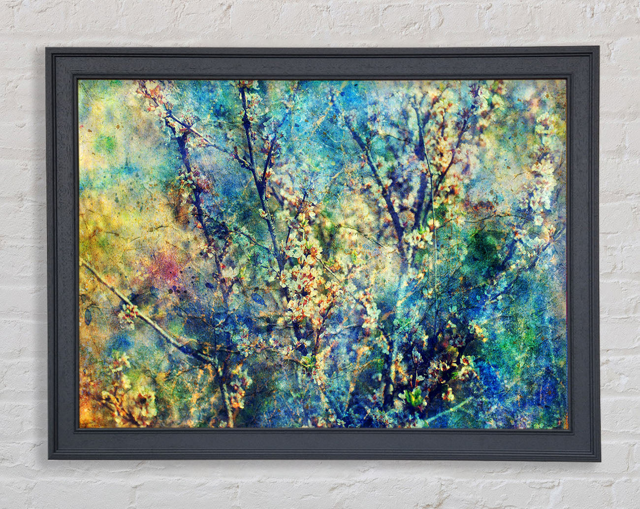 Cherry Tree Illusion Framed Print