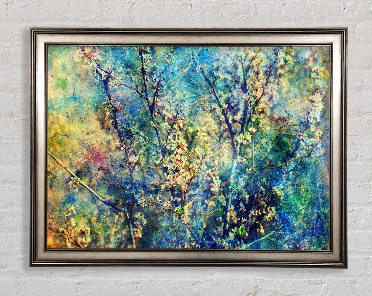 Cherry Tree Illusion Framed Print