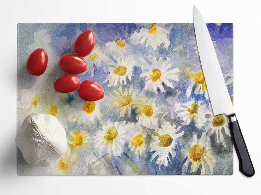 Abstract Daisy Blues