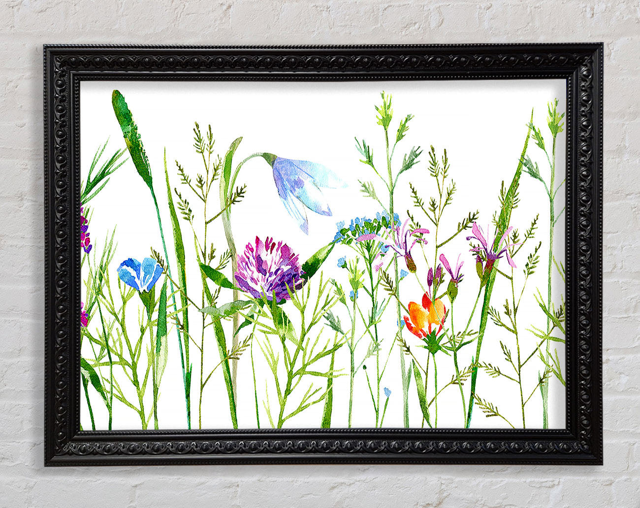 English Garden Framed Print