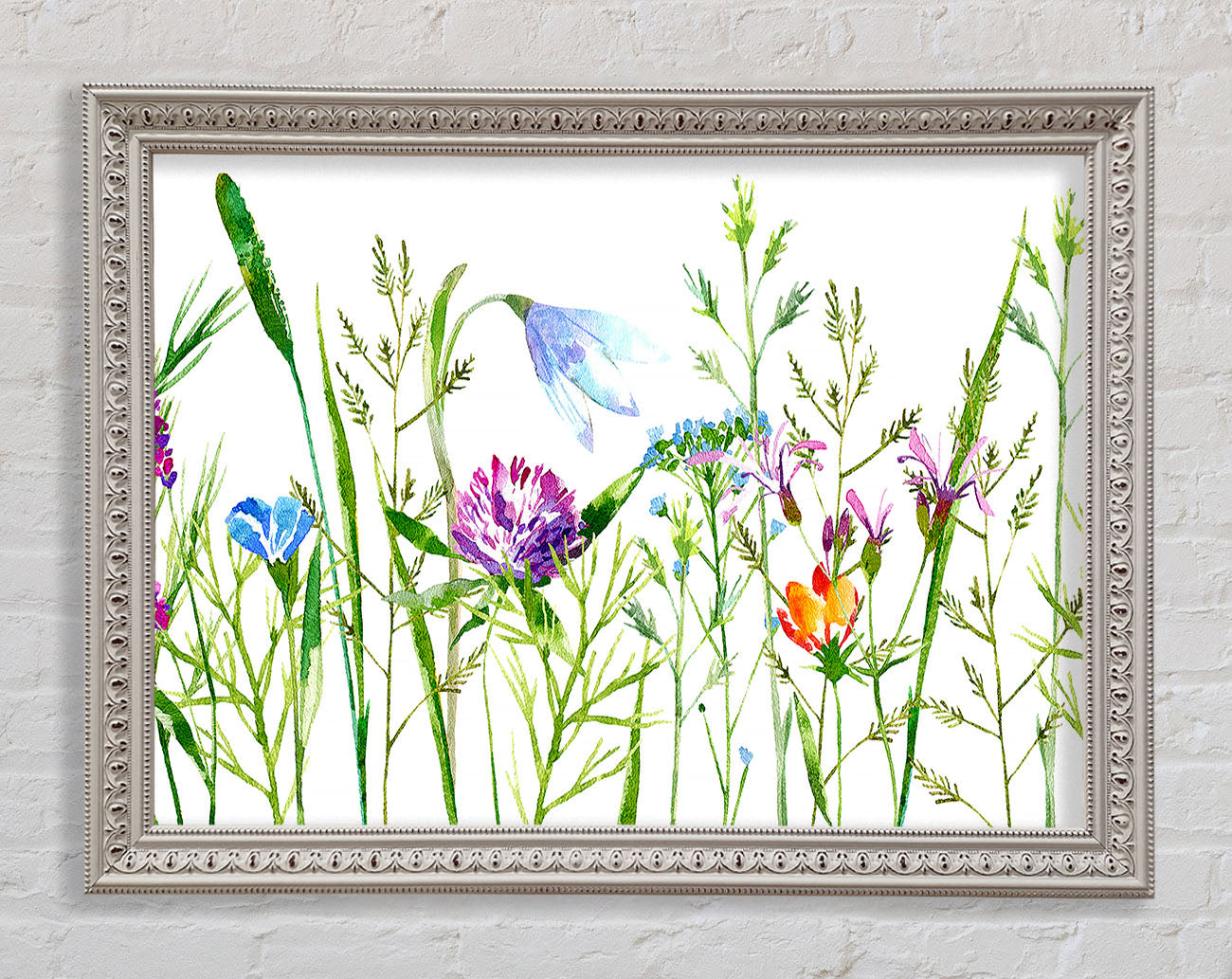 English Garden Framed Print