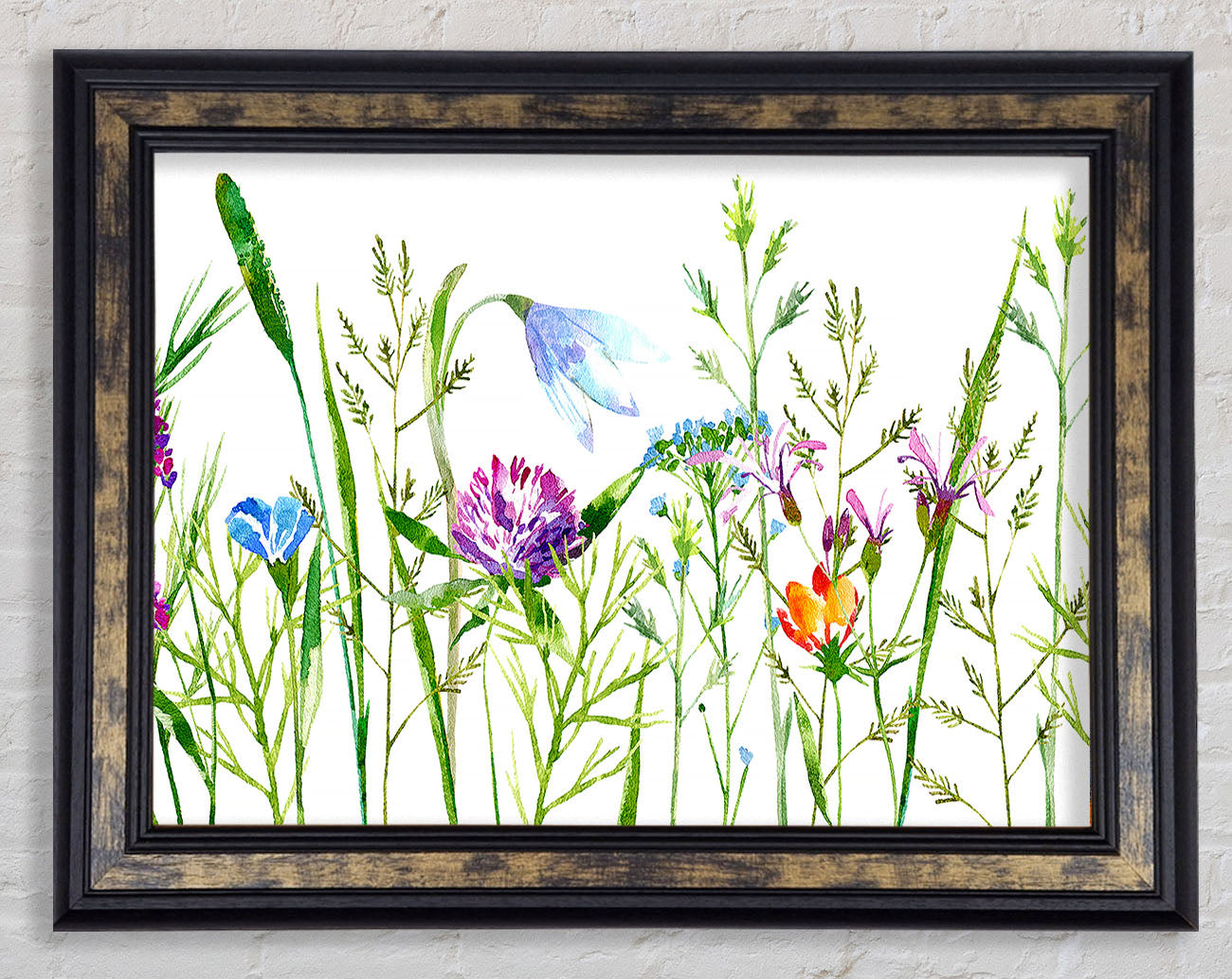 English Garden Framed Print