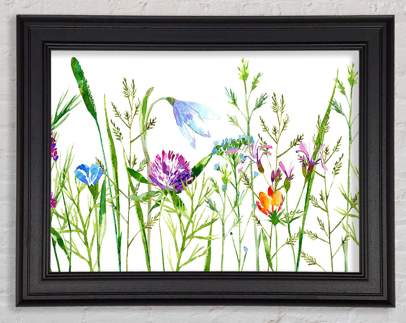 English Garden Framed Print