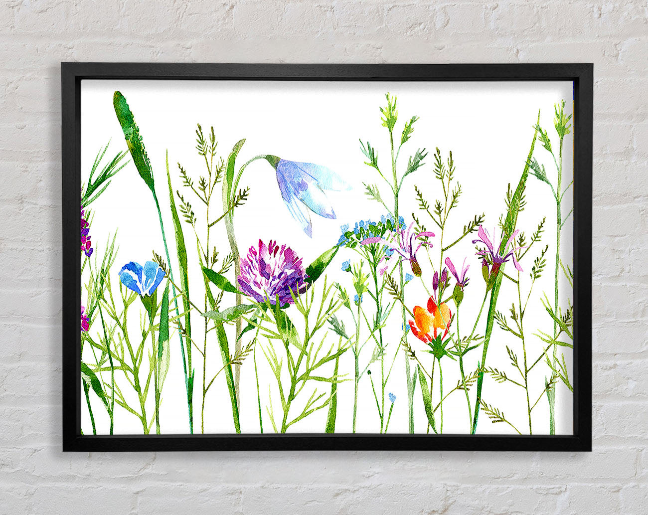 English Garden Framed Print