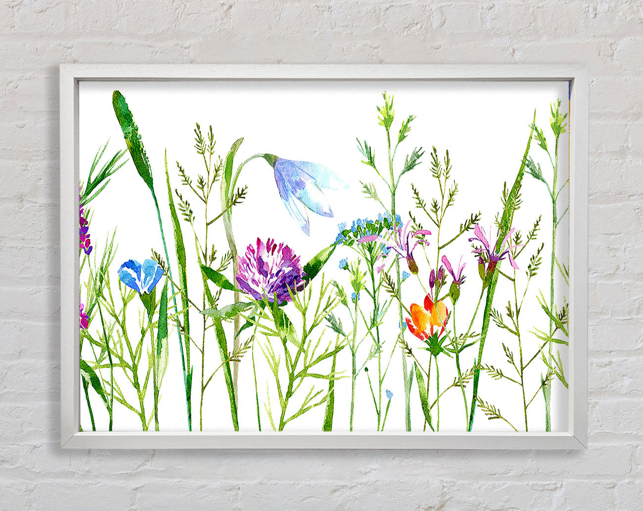 English Garden Framed Print