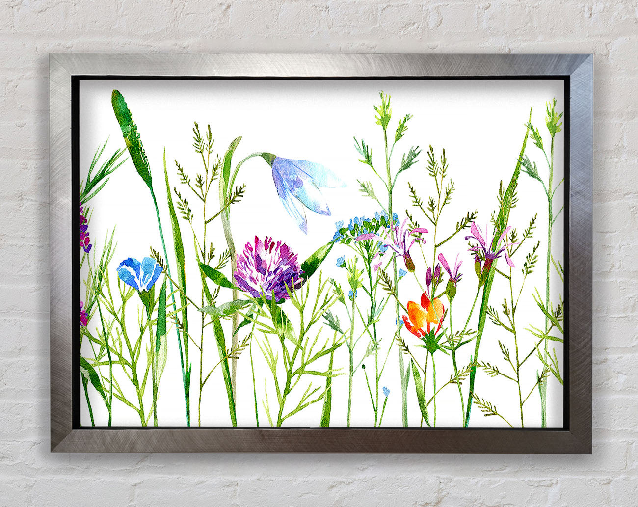 English Garden Framed Print