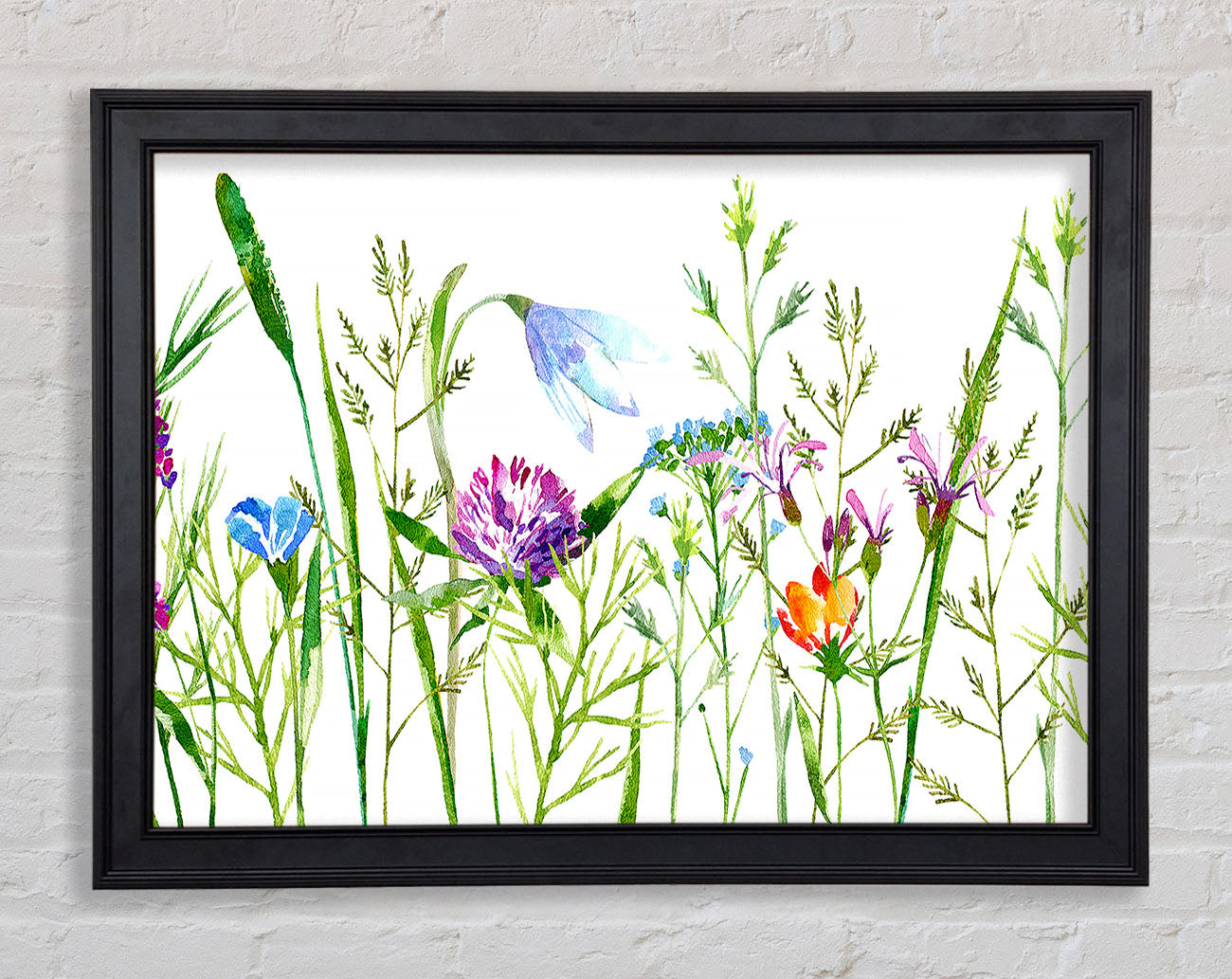 English Garden Framed Print