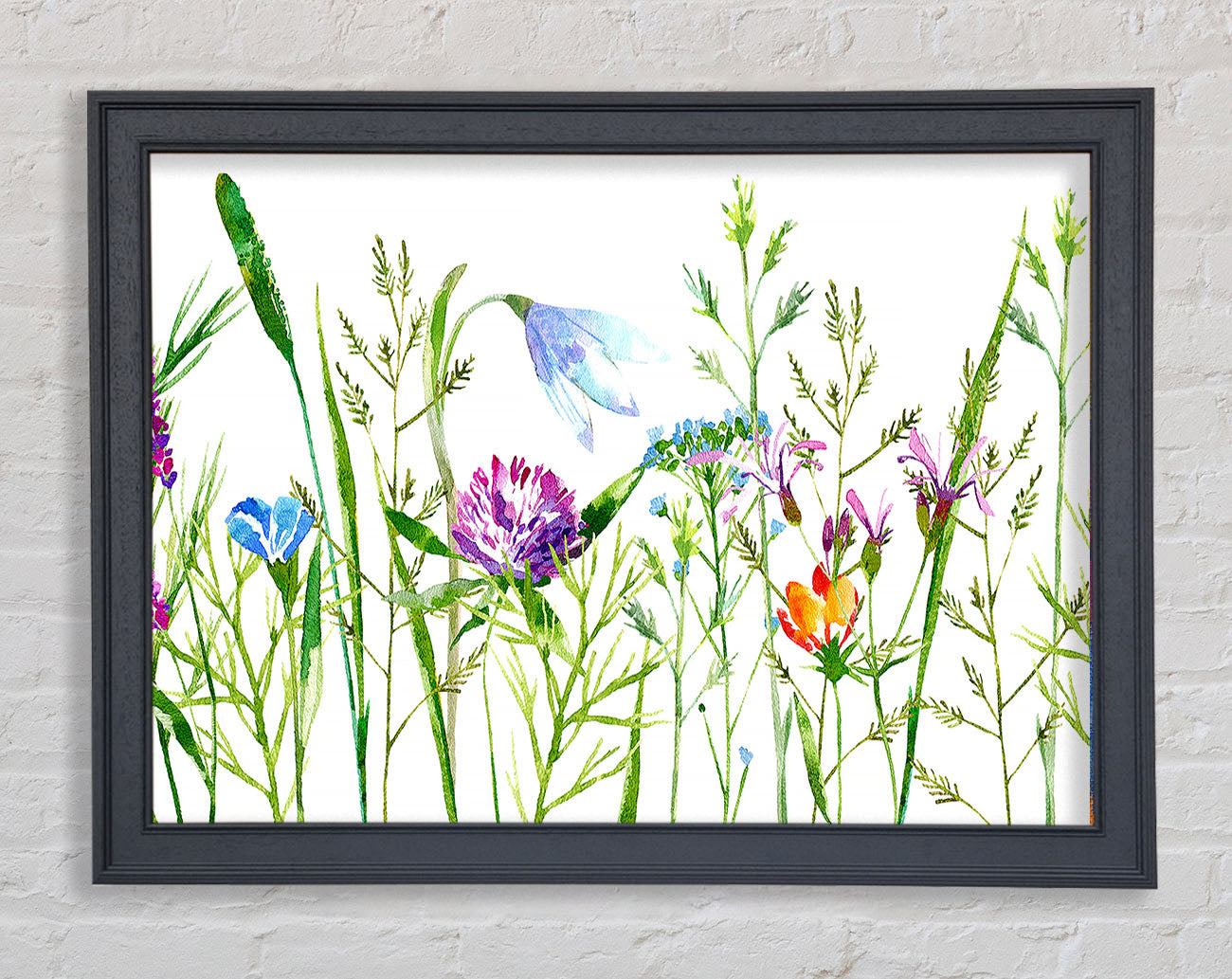 English Garden Framed Print