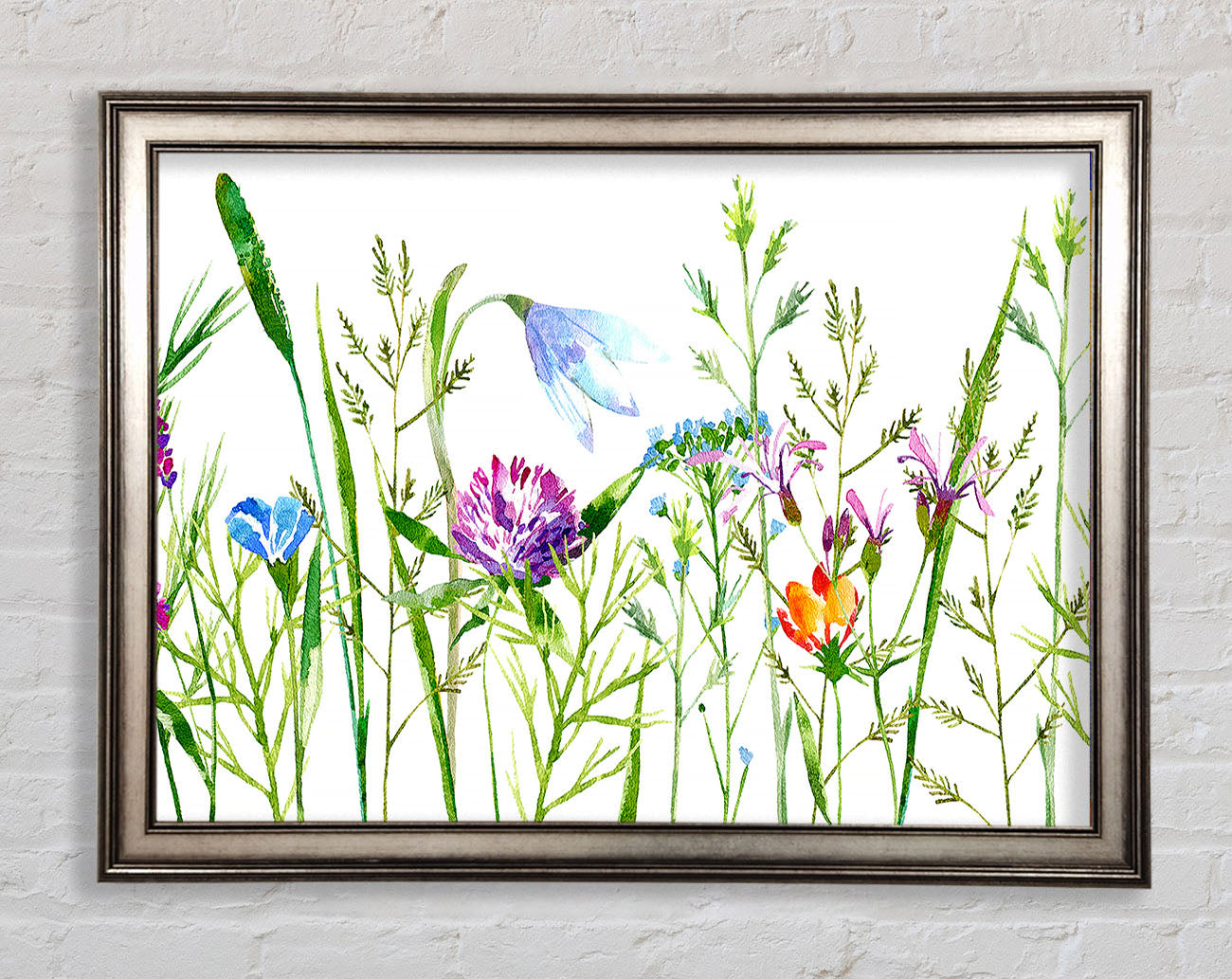 English Garden Framed Print