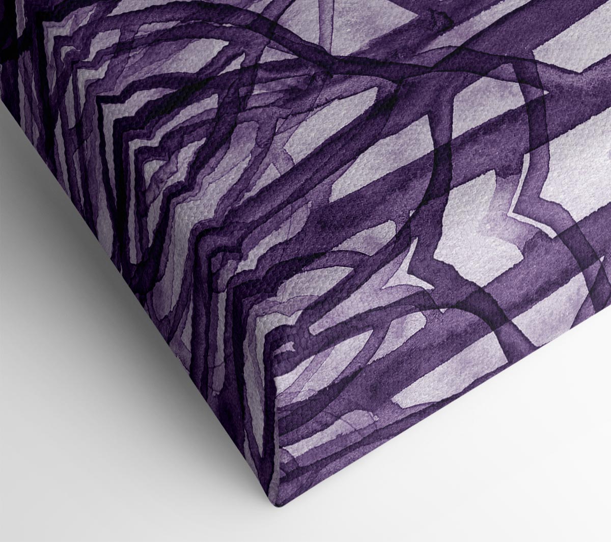 Purple Woodland Canvas Wall Art