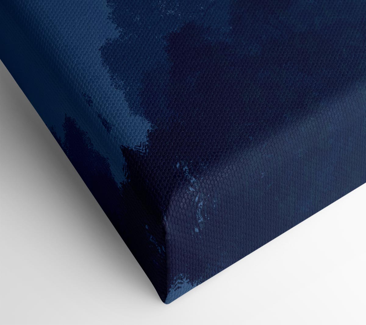 Stunning Midnight Moon Through The Trees Canvas Wall Art