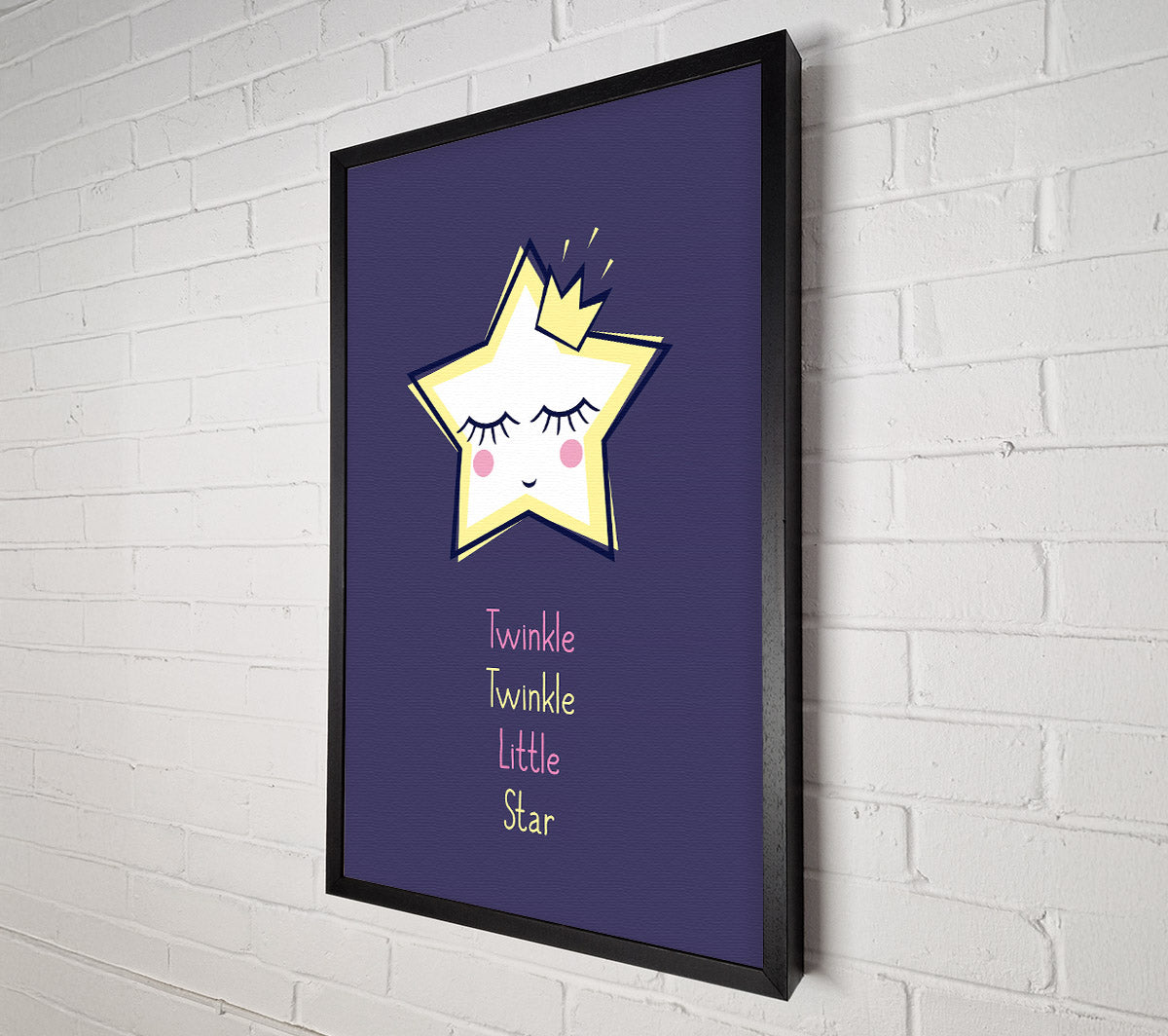 Twinkle Twinkle Canvas Wall Art