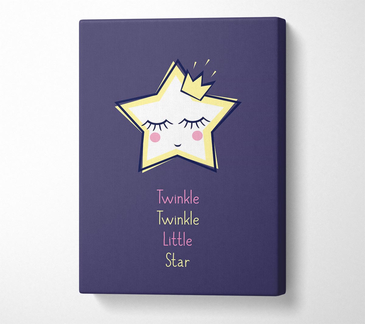 Twinkle Twinkle Canvas Wall Art