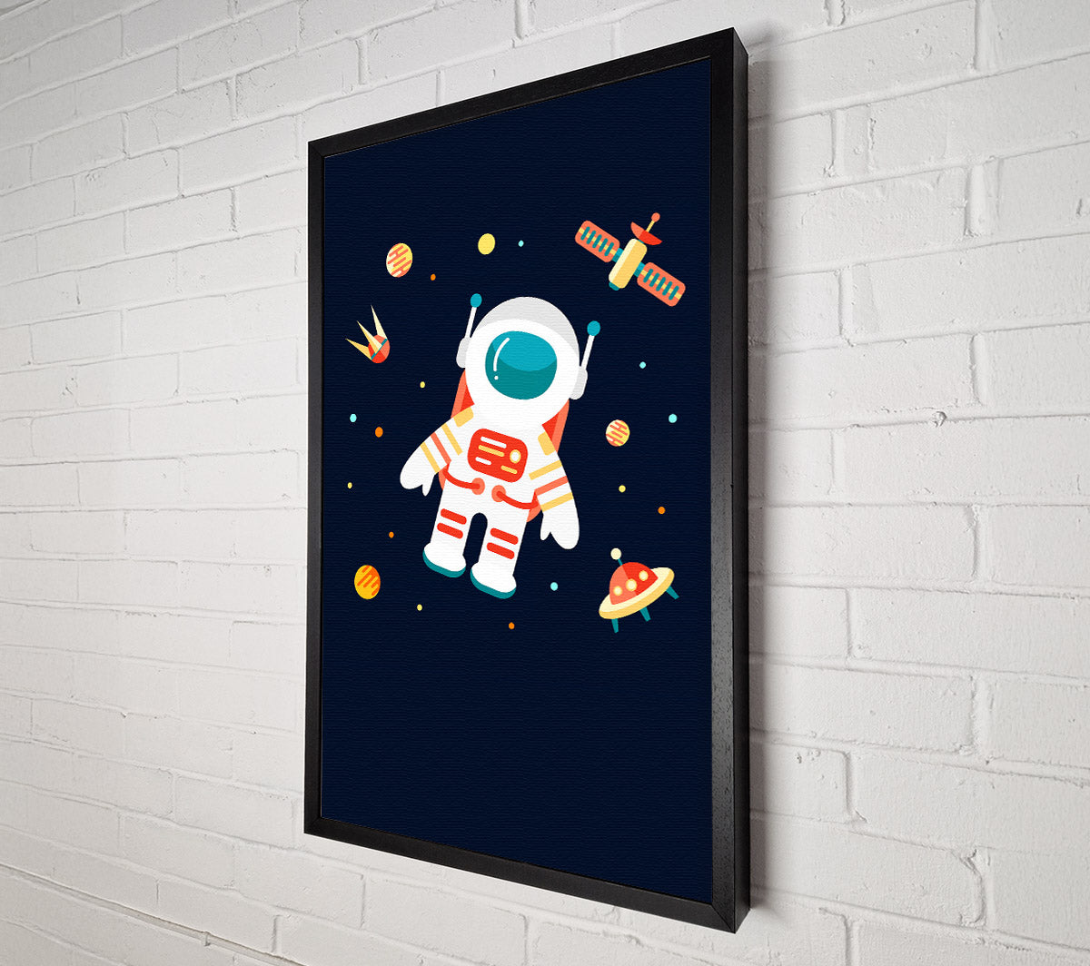 Rocket Boy Canvas Wall Art