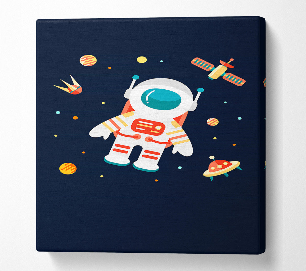 Rocket Boy Canvas Wall Art