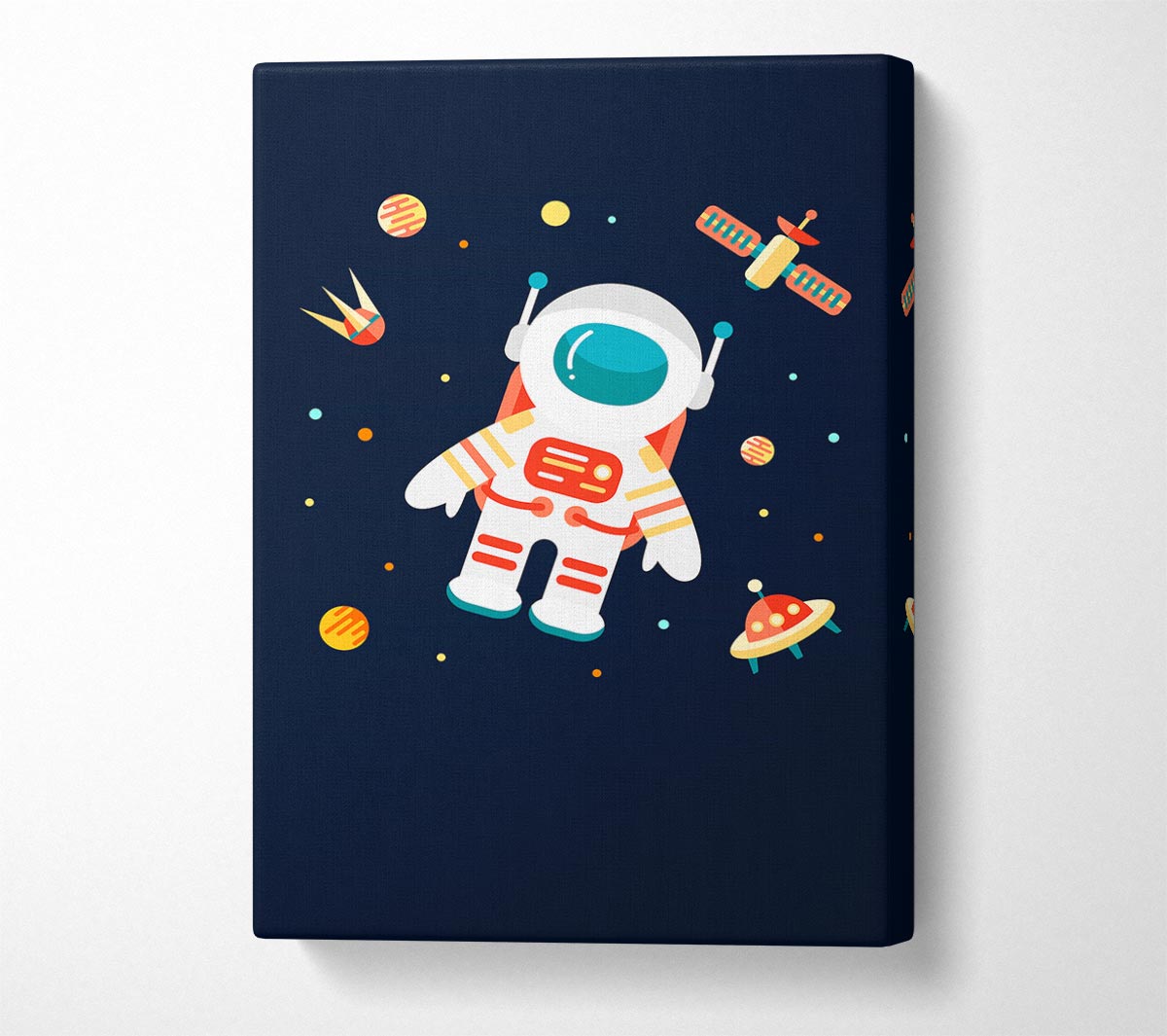 Rocket Boy Canvas Wall Art