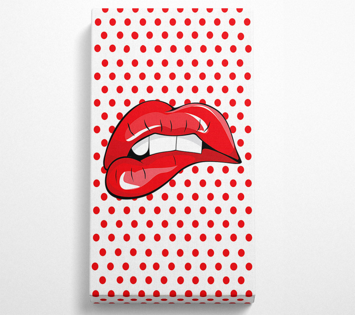 Red Lips 1 Canvas Wall Art