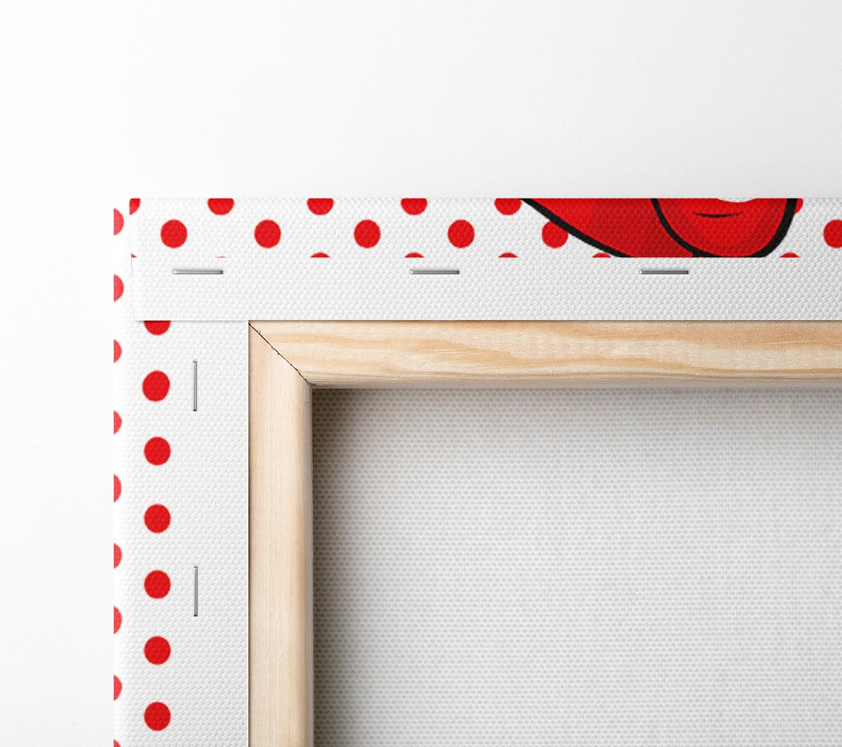 Red Lips 1 Canvas Wall Art