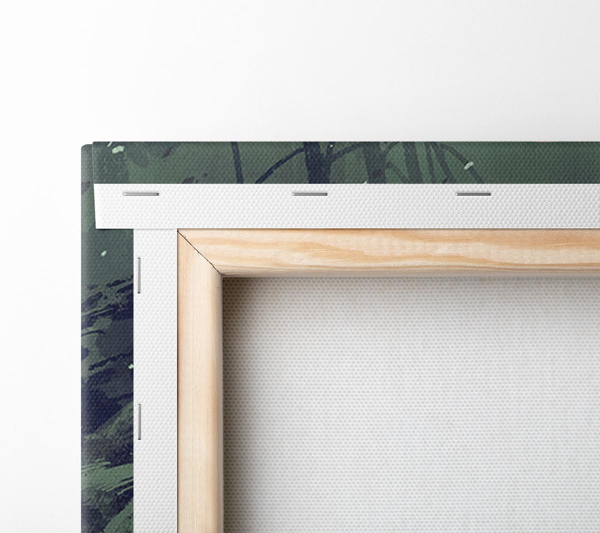Samurai Warrior Sun Canvas Wall Art